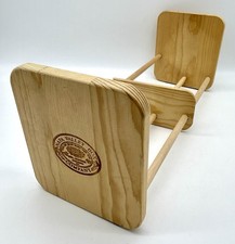 Porta album vinile regolabile in legno Napa Valley porta CD DVD in ottime condizioni