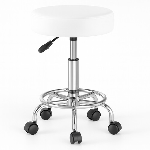 Sgabello con 5ruote girevole - sgabello,
