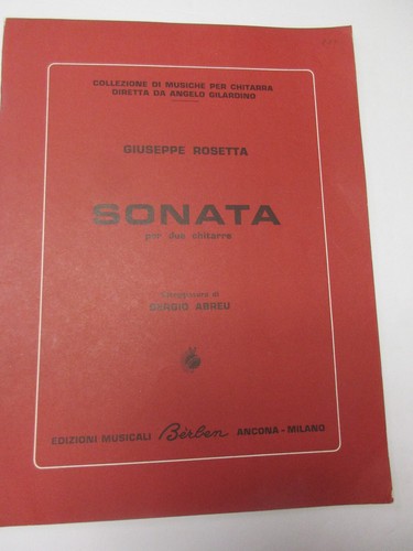 Giuseppe rosetta sonata per - rosetta,