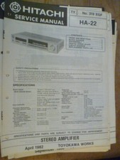 Amplificatore stereo Hitachi