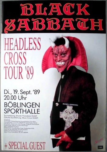 Black sabbath 1989 - black,