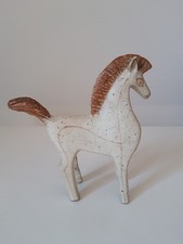 Bruno Gambone - Cavallo In Ceramica (Grès). Anni '70.