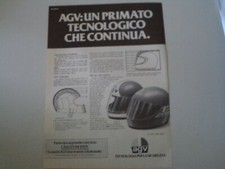 advertising Pubblicità 1980 CASCO HELMET AGV X-3000 S/CX 2000