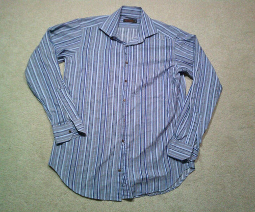 Etro dress shirt mens blue - dress,