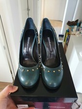 Scarpa tacco verde - n., rocco
