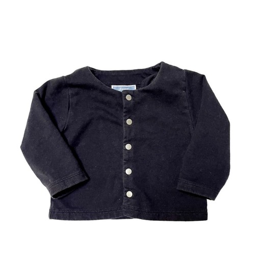Maglione cardigan tinta unita