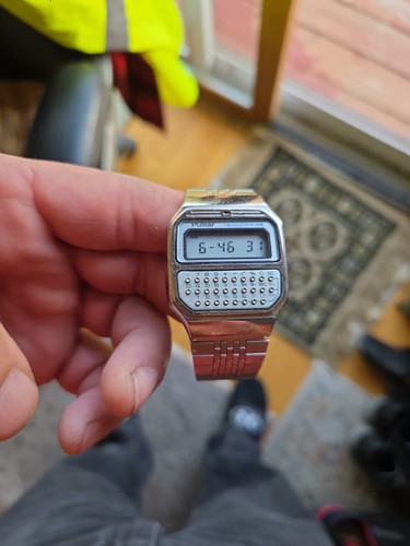 Orologio calcolatrice pulsar - orologio,