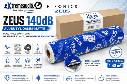 Hifonics zeus 140db rotolo - zeus, di