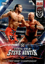 2021 Topps WWE Superstars #184 First WWE Championship