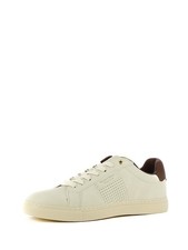 Sneakers stringate uomo bianco