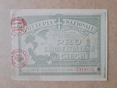 Biglietto lotteria nazionale - biglietto,