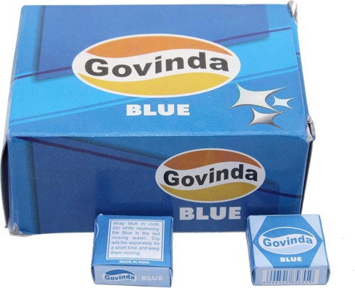 Quadrati blu anillo scatola - , da