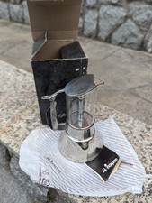 CAFFETTIERA BELLAVISTA INOXPRAN DESIGN VETRO ACCIAIO VINTAGE CAFFE' MOKA