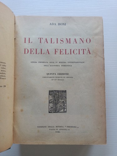 Cucina ada boni talismano - boni, il