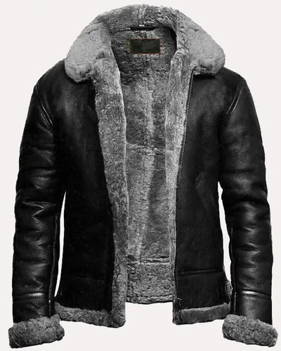 Giacca uomo nera aviator - giacca, b-3