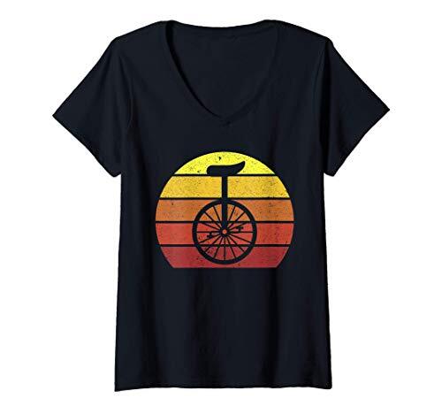 Donna monociclo retro circle - donna,