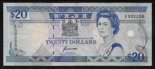 Fiji 1992 dollari 95 fine - dollari, p