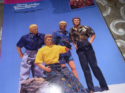 Barbie ken mode glitzer strand - ken,