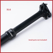 NOS CUBE REGGISELLA 31,6mm 2 BULLONI VINTAGE VECCHIA MOUNTAIN BIKE TRANZX TELESCOPICO