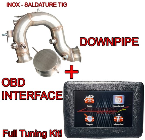 Downpipe dpf interfaccia - +,