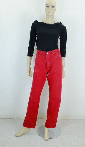 Raro jeans rosso anni true - raro,