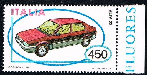 Italia francobollo alfa 33 - alfa,