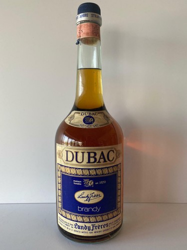 Bottiglia brandy dubac - bottiglia, di