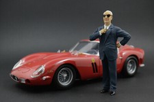 Enzo Ferrari Figura per 1:18  250GTO Kyosho F40 F50 BBR VERY RARE! ! NO CAR !