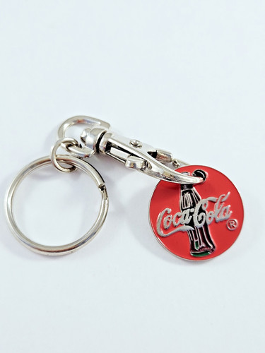 Portachiavi coca cola gettone - coca-cola,,