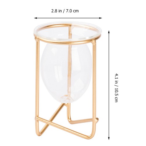 Vaso chic ferro - vaso, vetro