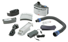 3M Versaflo TR315-E+ STARTER KIT TR302E sistema respiratorio unità ventilatore NUOVO IMBALLO ORIGINALE