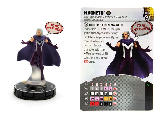 Heroclix 034 magneto - #034,