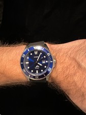 Orologio Casio Duro - Quadrante e lunetta blu