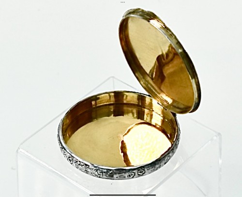Cassa rotonda argento