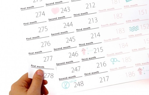 Calendario per gravidanza - calendario,