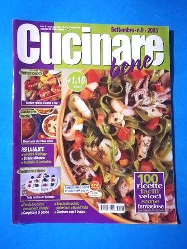 Rivista cucinare bene - rivista,