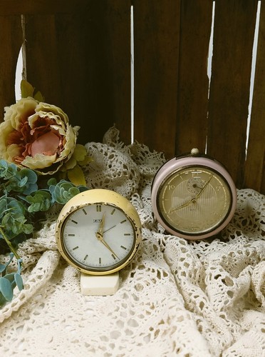 Coppia sveglie vintage - sveglie, anni