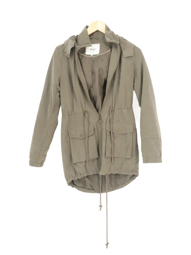 Only damen trenchcoat - trenchcoat, grün