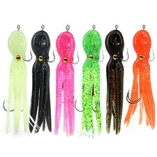 Esca da pesca polpo morbida e