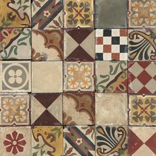 Cementine piastrelle mattonelle antiche pavimento siciliane effetto patchwork