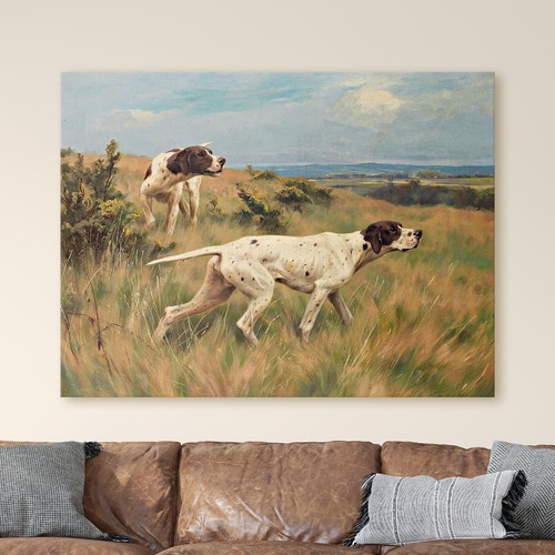 Due puntatori inglesi - -, quadro
