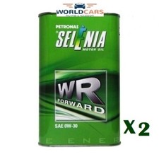  2 LITRI LT OLIO MOTORE LUBRIFICANTE AUTO SELENIA WR FORWARD SAE 0W30 0W-30