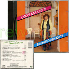 COCKY MAZZETTI "INCOMINCIO CON UN CAFFE'" RARO CD 1992 LOTUS - SIGILLATO