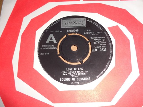 Sounds sunshine love - sunshine,