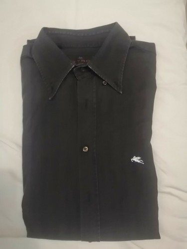 Camicia uomo etro marrone - etro,