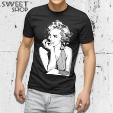T-shirt maglietta Marilyn Monroe icona moda fashio disegno lady idea regalo
