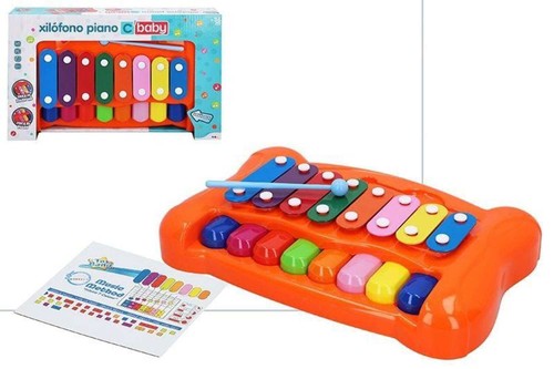 Xilofono giocattolo tasti e - tasti,