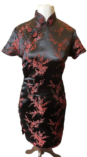 Abito cheongsam cinese raso - cheongsam,