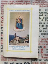 RELIC OUR LADY BODEN: tessuto lino a contatto con NOSTRA SIGNORA - sigillo cerato - NOVARA