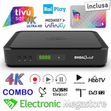 Decoder combo tivusat - 4k,